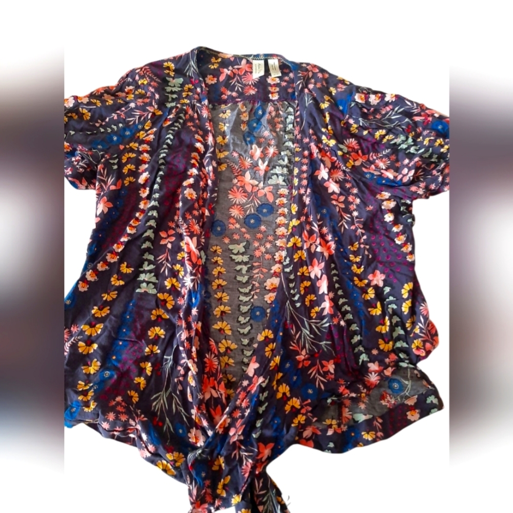 Anthropologie Floral Women's Top